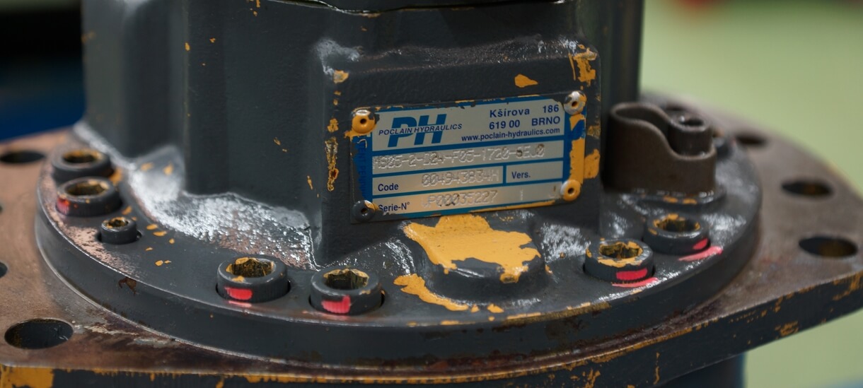 Plaque moteur Poclain Hydraulics MS05